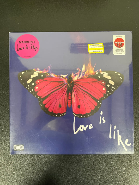 FRONT - Maroon 5 - Love Is Like LE Vinyl SEALED NOT TESTED