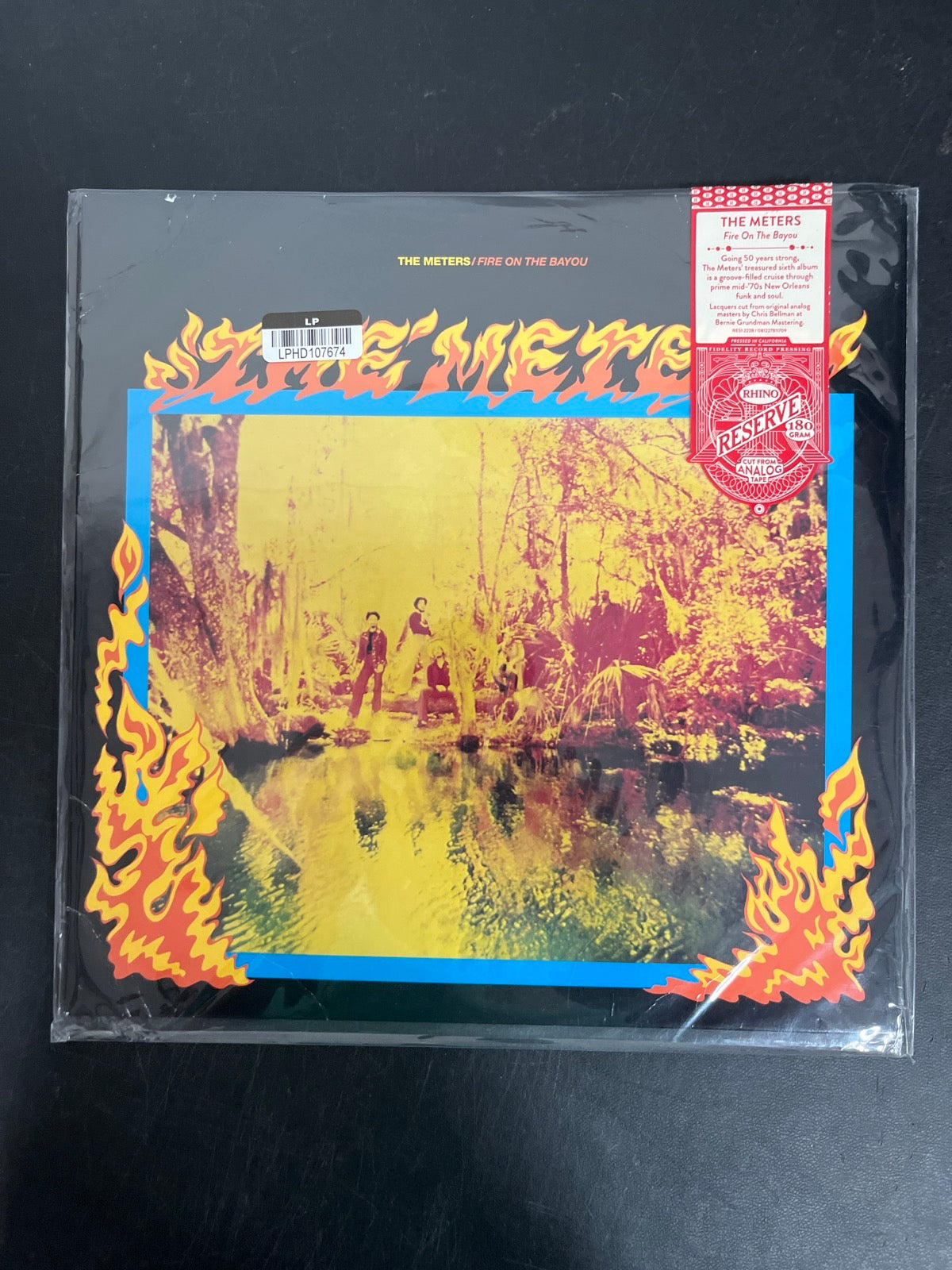 FRONT - The Meters - Fire On The Bayou 180gm Reissue Vinyl USED NOT TESTED