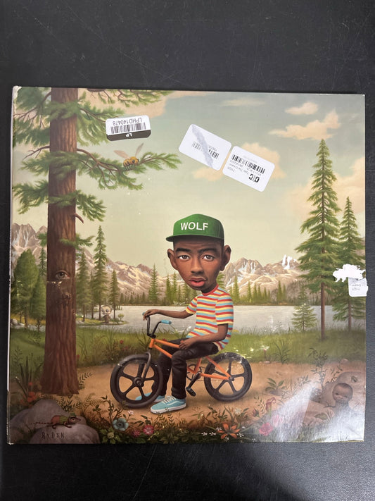 FRONT - Tyler, The Creator - Wolf LE Pink Vinyl USED NOT TESTED