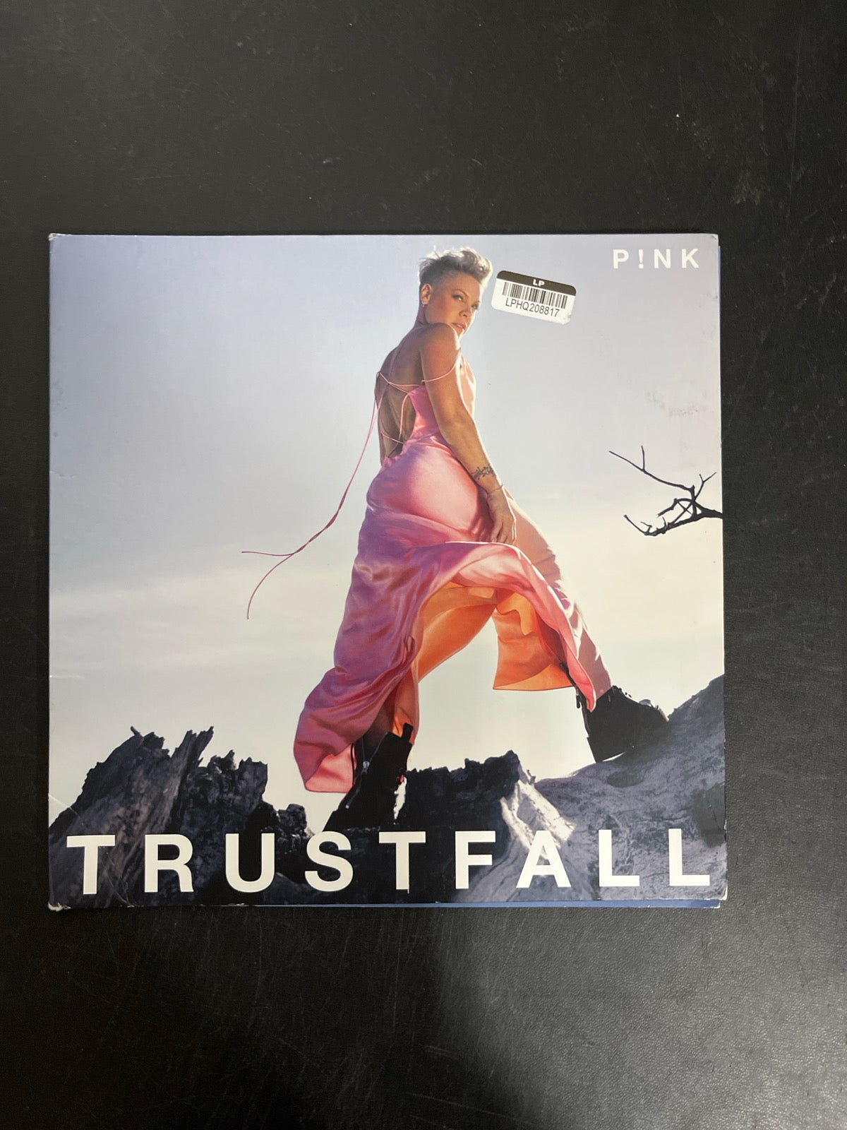 FRONT - P!nk - Trustfall LE Pink Vinyl USED NOT TESTED