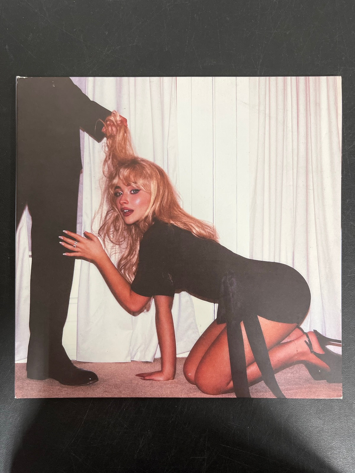 FRONT - Sabrina Carpenter - Man's Best Friend LE White Vinyl USED NOT TESTED