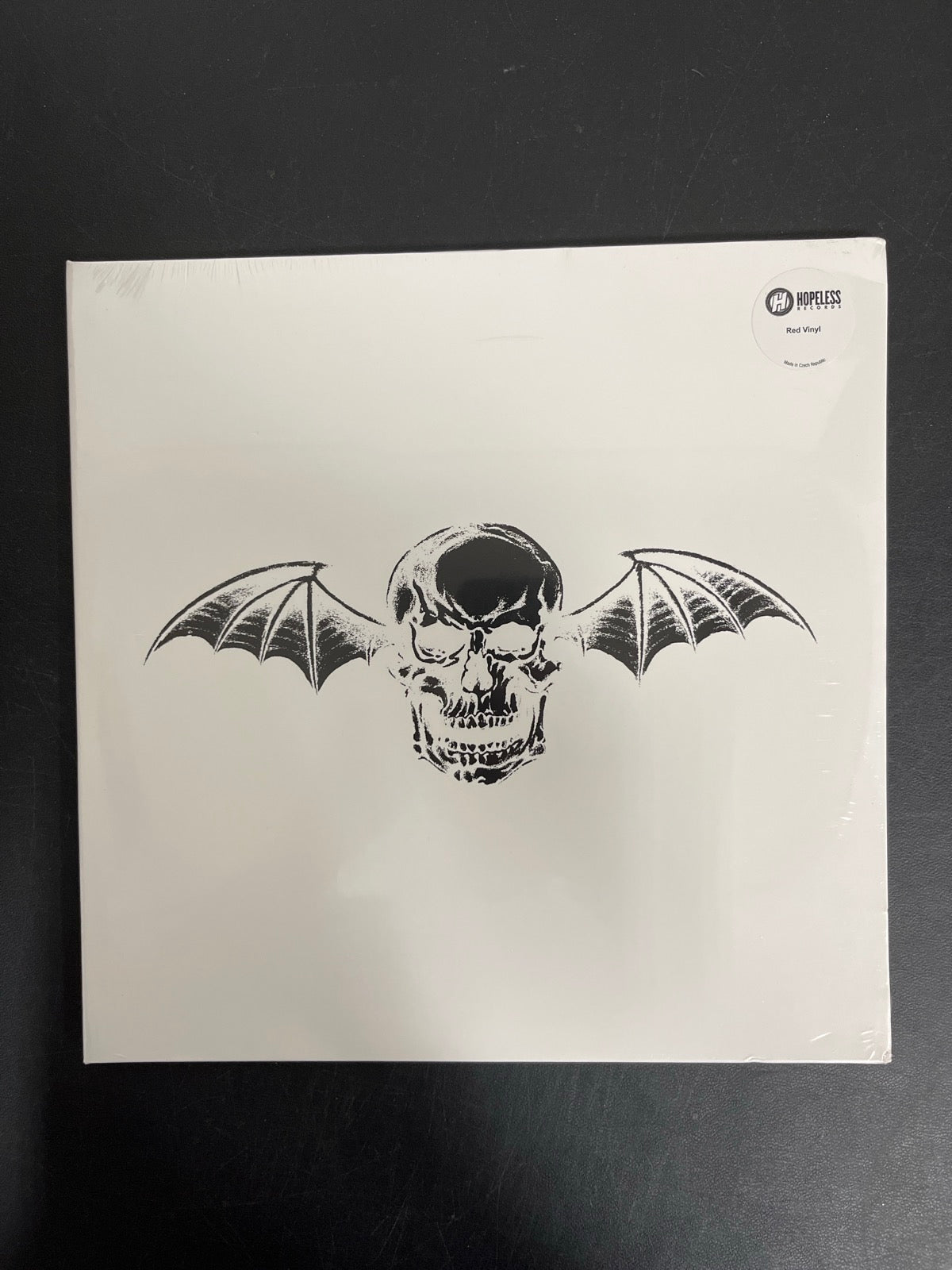 FRONT - Avenged Sevenfold - Avenged Sevenfold Reissue Red Vinyl SEALED NOT TESTED