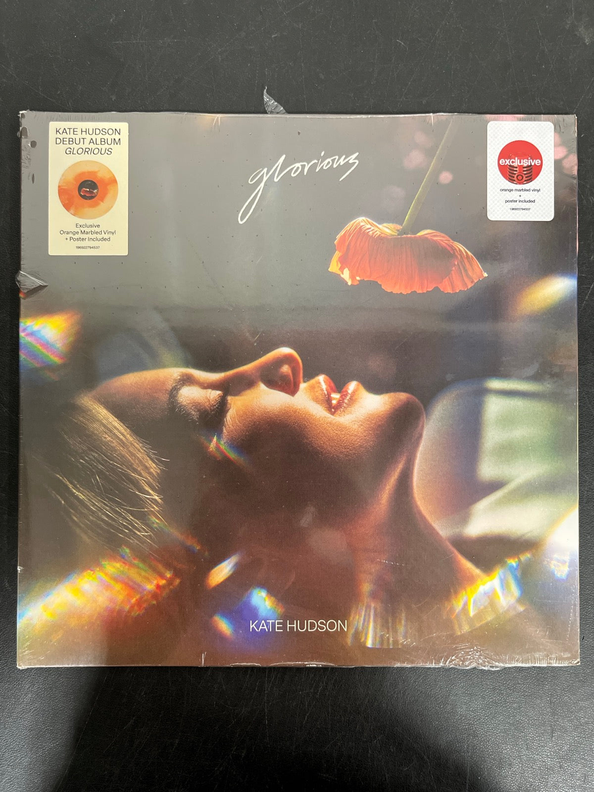 FRONT - Kate Hudson - Glorious LE Orange Vinyl SEALED NOT TESTED
