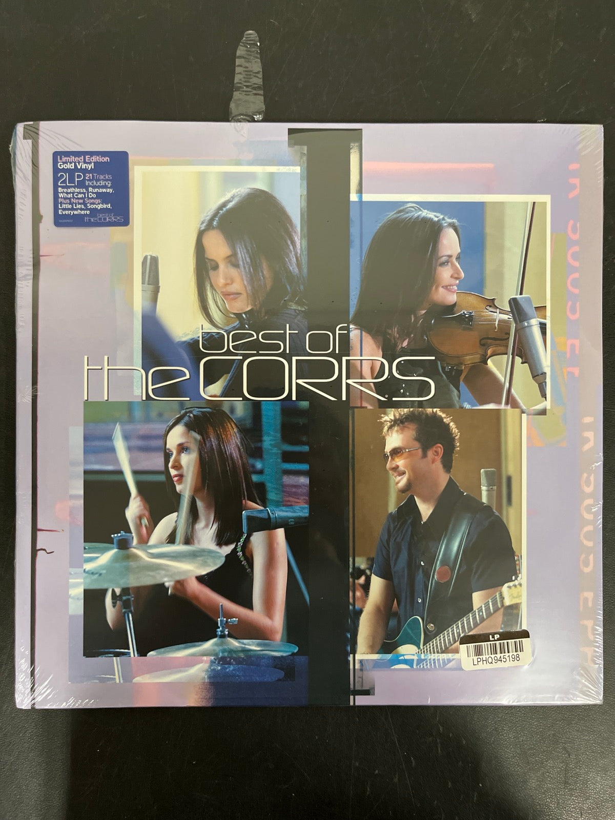 FRONT - The Corrs - Best Of The Corrs LE Gold Vinyl USED NOT TESTED