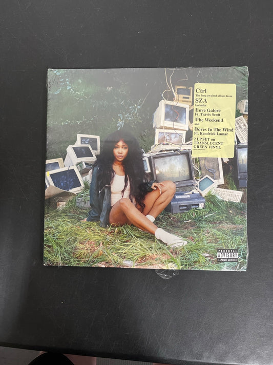 FRONT - SZA - Ctrl LE Clear Vinyl SEALED NOT TESTED
