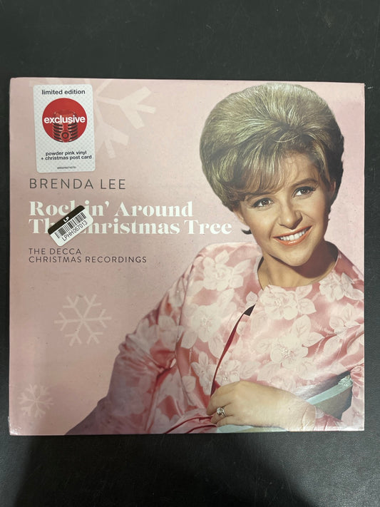 FRONT - Brenda Lee - Rockin' Around ... LE Powder Pink Vinyl SEALED NOT TESTED