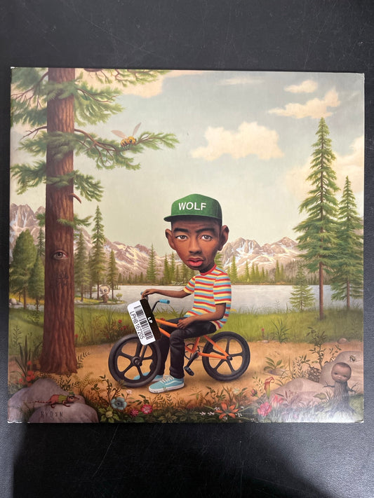 FRONT - Tyler, The Creator - Wolf LE Pink Vinyl USED NOT TESTED