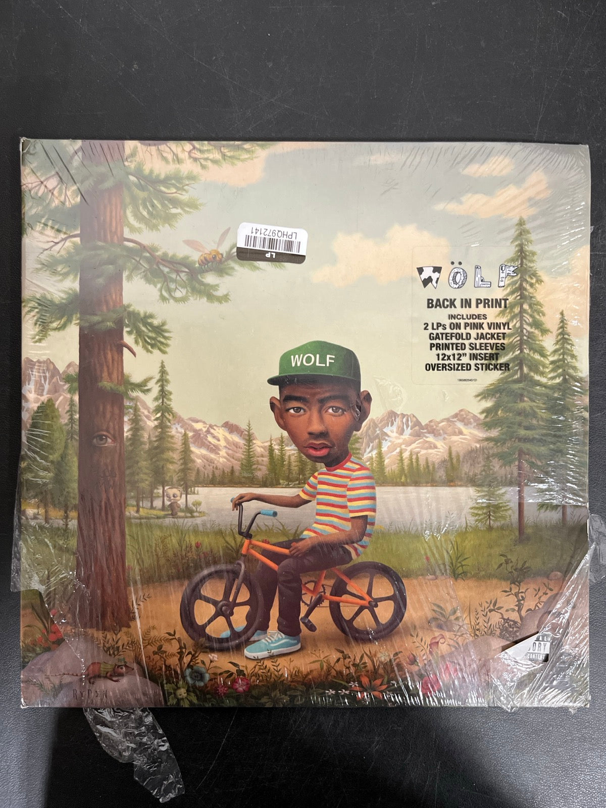 FRONT - Tyler, The Creator - Wolf LE Pink Vinyl USED NOT TESTED