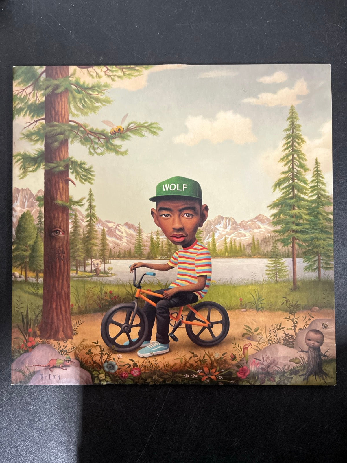 FRONT - Tyler, The Creator - Wolf LE Pink Vinyl USED NOT TESTED