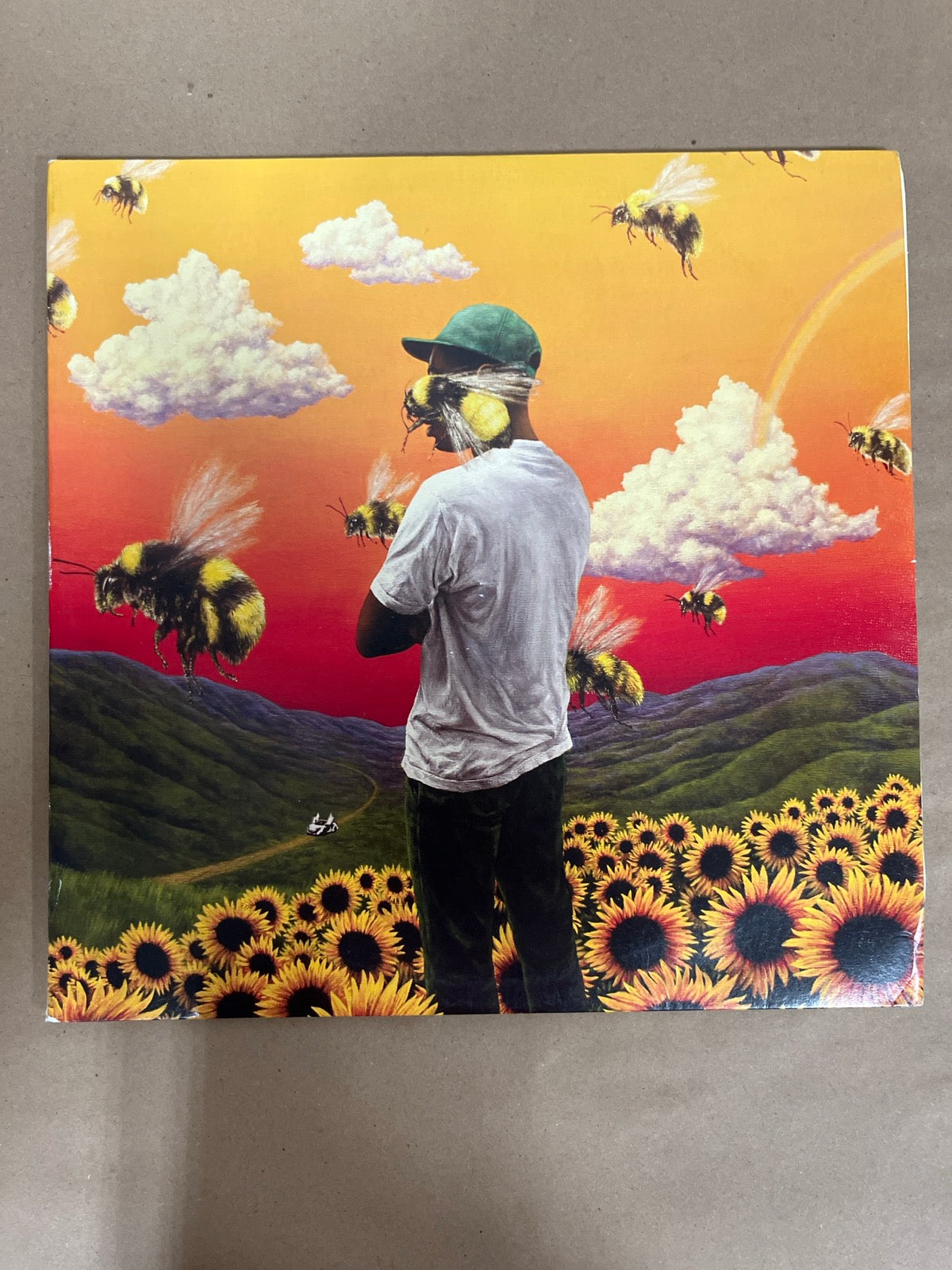 FRONT - Tyler, the Creator - Flower Boy LE Vinyl USED NOT TESTED