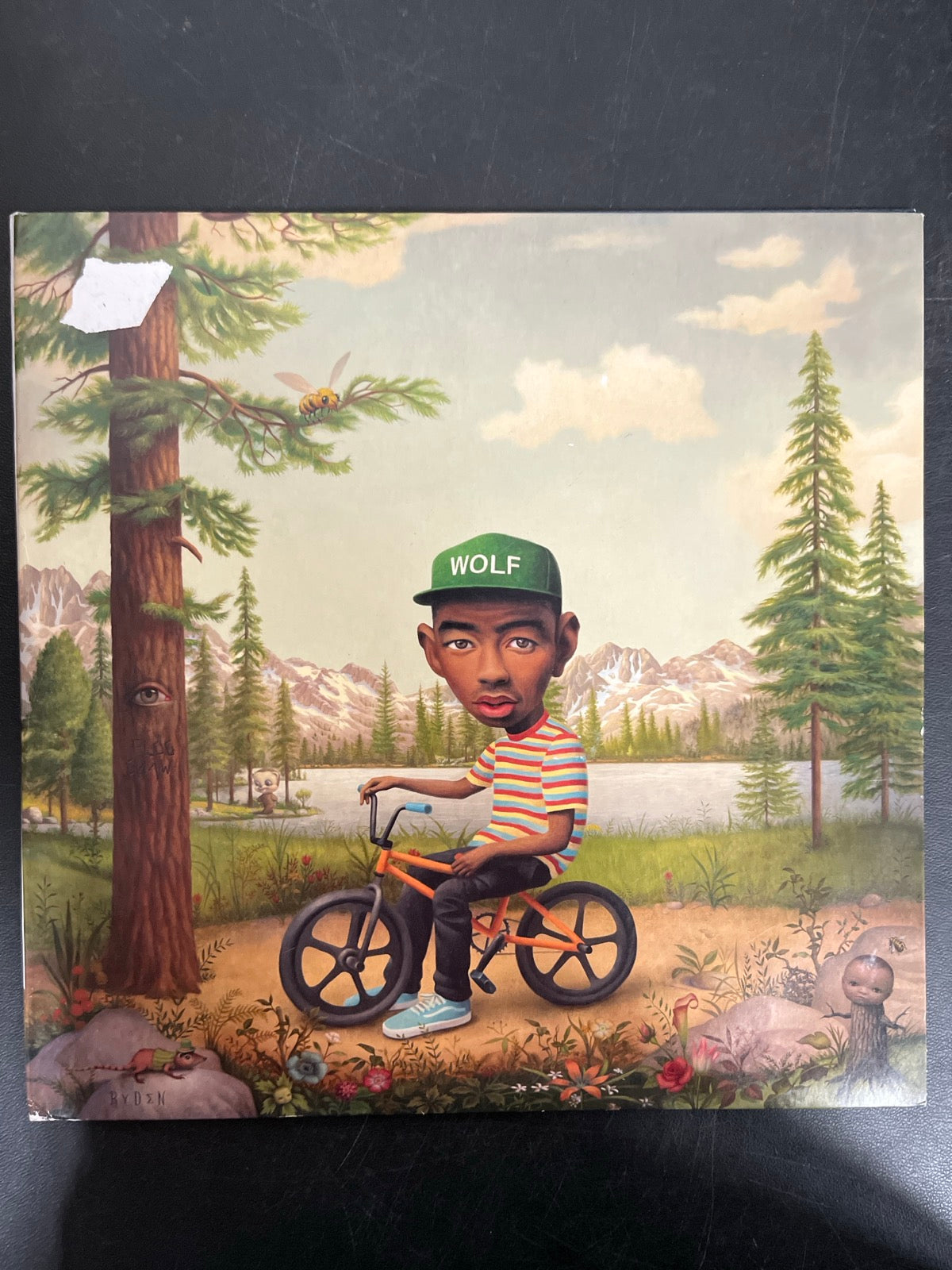 FRONT - Tyler, The Creator - Wolf LE Pink Vinyl USED NOT TESTED