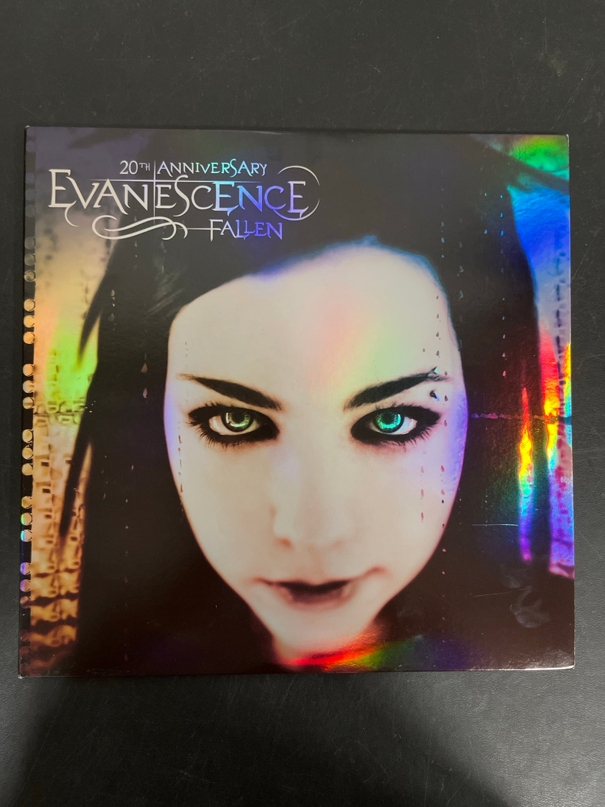 FRONT - Evanescence - Fallen 20th Anniv Ed. Blue Smoke Vinyl USED NOT TESTED