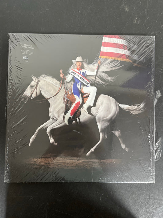 FRONT - Beyoncé - Cowboy Carter LE Vinyl USED NOT TESTED