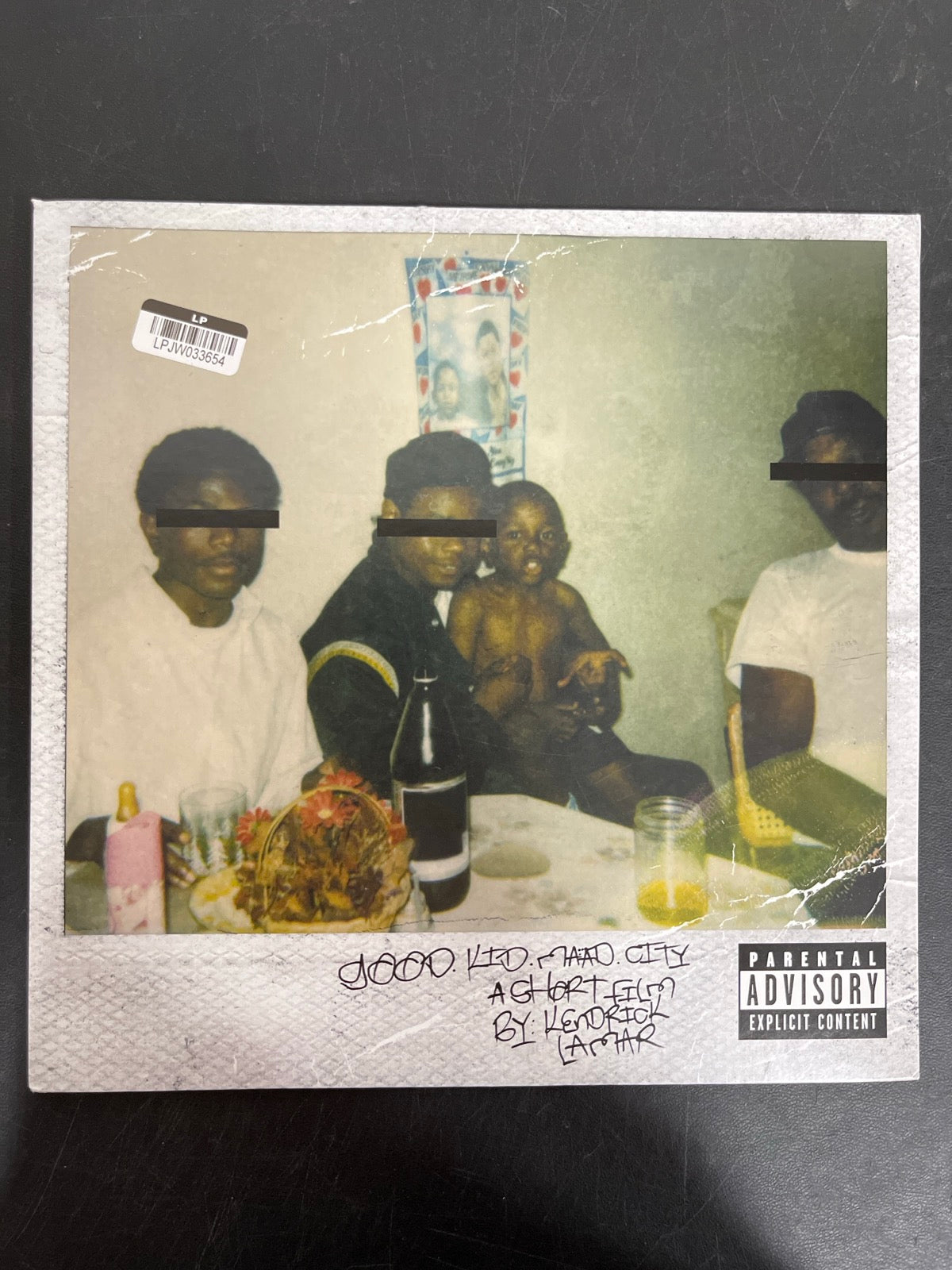 FRONT - Kendrick Lamar - good kid, m.A.A.d city LE Red Vinyl USED NOT TESTED