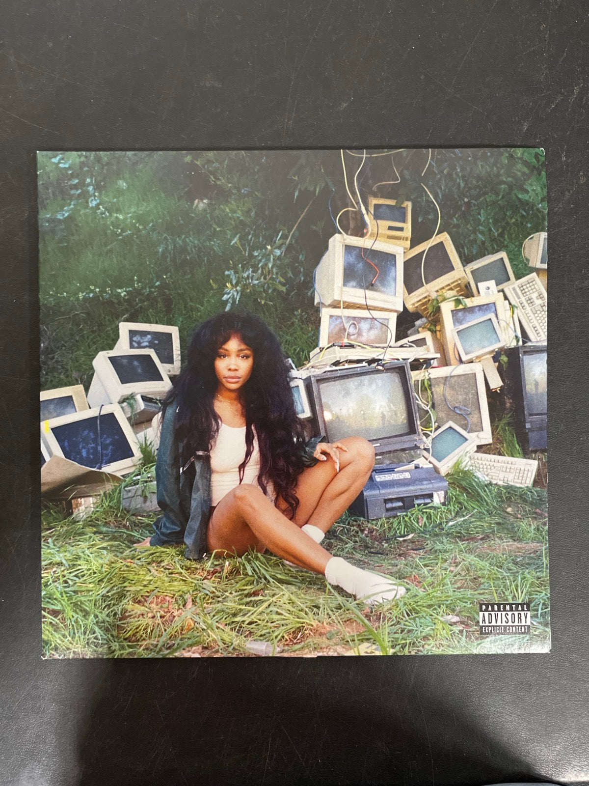 FRONT - SZA - Ctrl LE Translucent Green Vinyl USED NOT TESTED