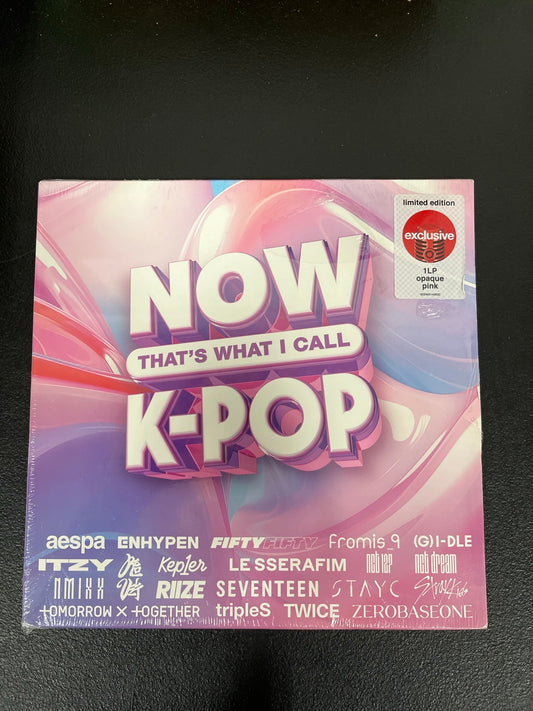 FRONT - Now That's What I Call K-Pop Red Vinyl SEALED NOT TESTED
