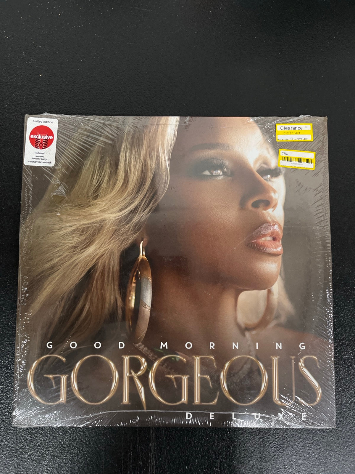FRONT - Mary J. Blige - Good Morning Gorgeous Deluxe Ed. Red Vinyl SEALED NOT TESTED