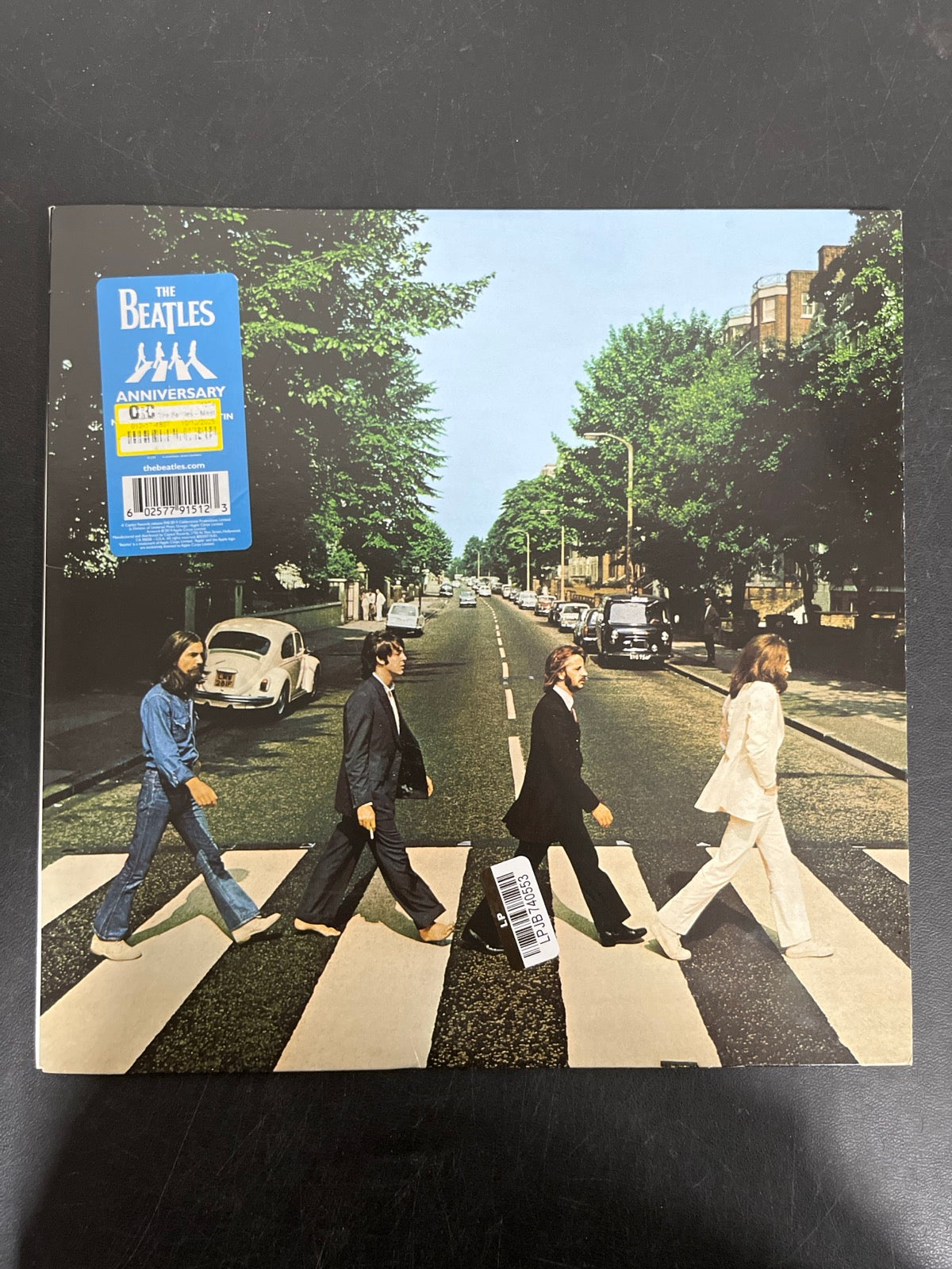 FRONT - The Beatles - Abbey Road LE 180gm Remastered Ann. Ed Vinyl USED NOT TESTED