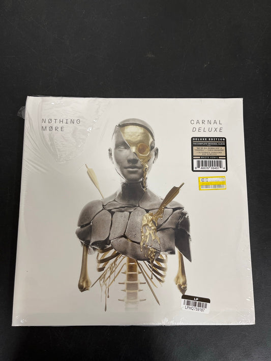 FRONT - Nothing More - Carnal (Deluxe) Deluxe Ed. White Vinyl USED NOT TESTED