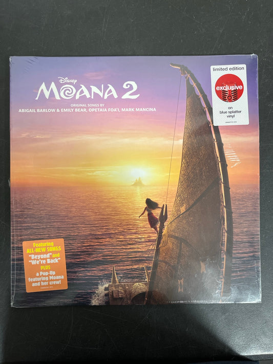 FRONT - Moana 2 LE Blue Vinyl USED NOT TESTED
