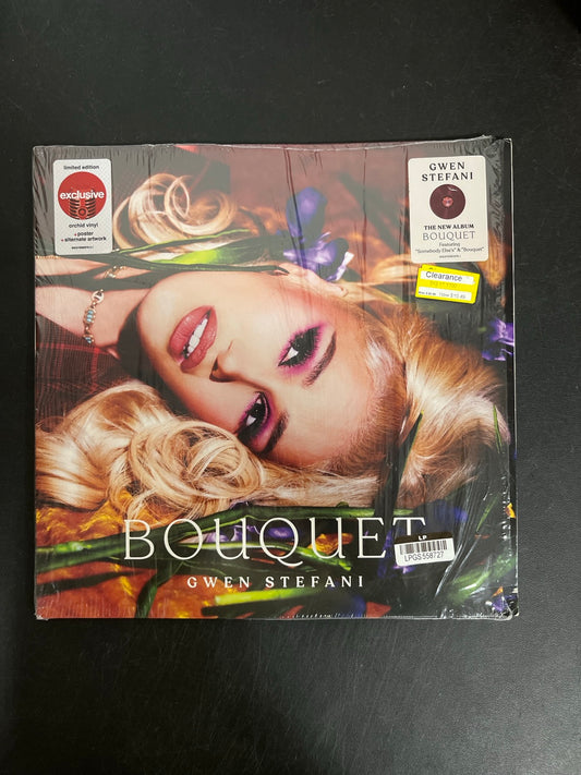 FRONT - Gwen Stefani - Bouquet LE Orchid Etched Numbered Vinyl USED NOT TESTED