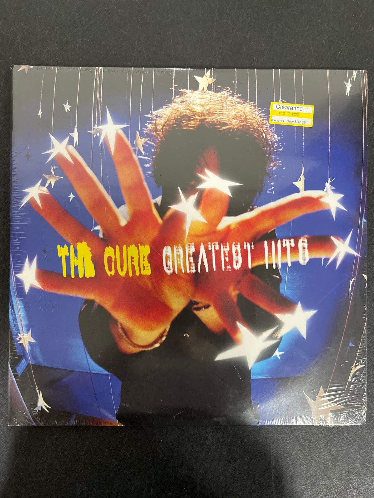 FRONT - The Cure - Greatest Hits LE 180gm Black Vinyl SEALED NOT TESTED