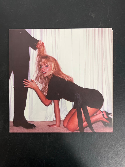 FRONT - Sabrina Carpenter - Man's Best Friend LE White Vinyl USED NOT TESTED