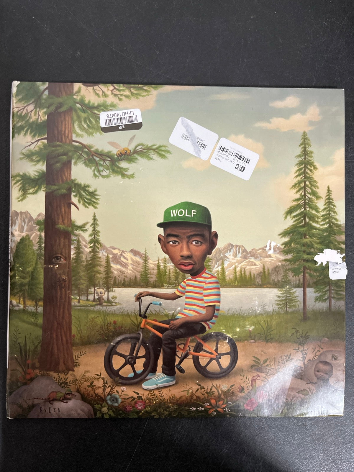 FRONT - Tyler, The Creator - Wolf LE Pink Vinyl USED NOT TESTED