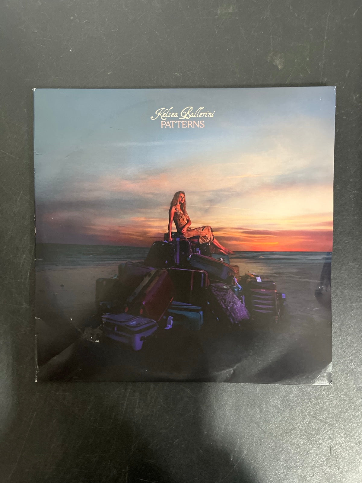 FRONT - Kelsea Ballerini - Patterns LE Uncharted Waters Vinyl USED NOT TESTED