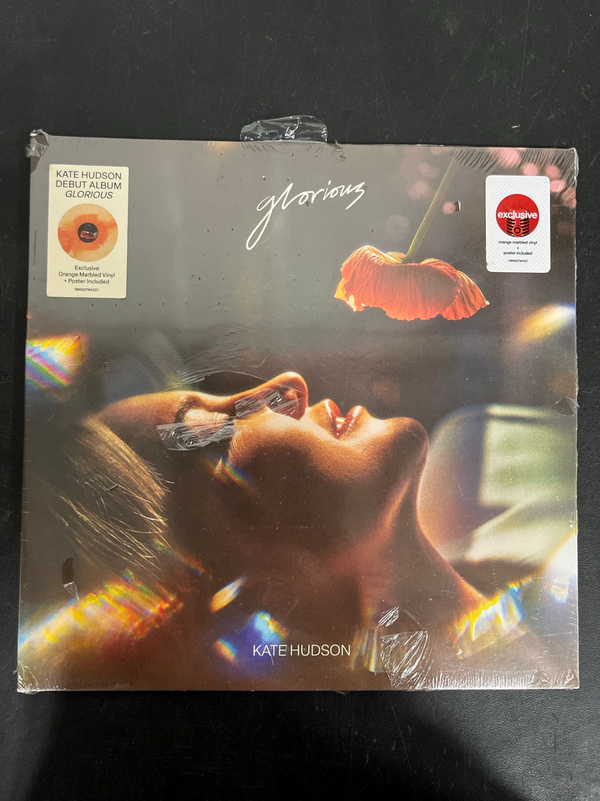 FRONT - Kate Hudson - Glorious LE Orange Vinyl USED NOT TESTED