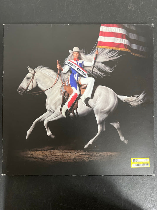 FRONT - Beyoncé - Cowboy Carter LE Vinyl USED NOT TESTED
