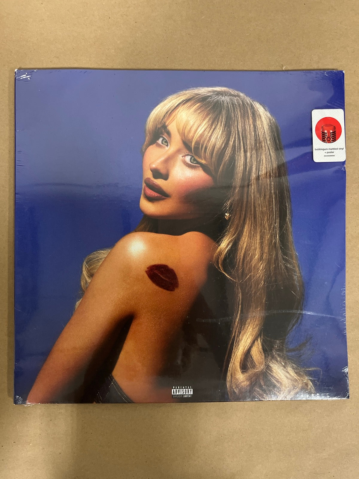 FRONT - Sabrina Carpenter-Short N ... LE Bubblegum Marble Vinyl USED NOT TESTED