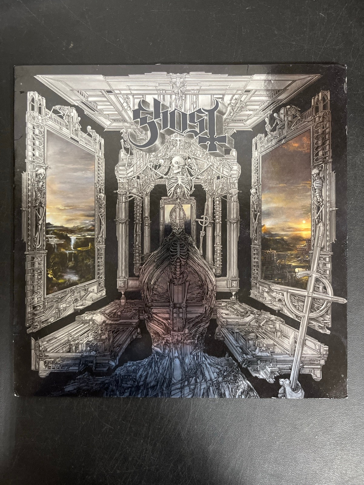 FRONT - Ghost - Skeletá Target Exclusive Etched Vinyl USED NOT TESTED