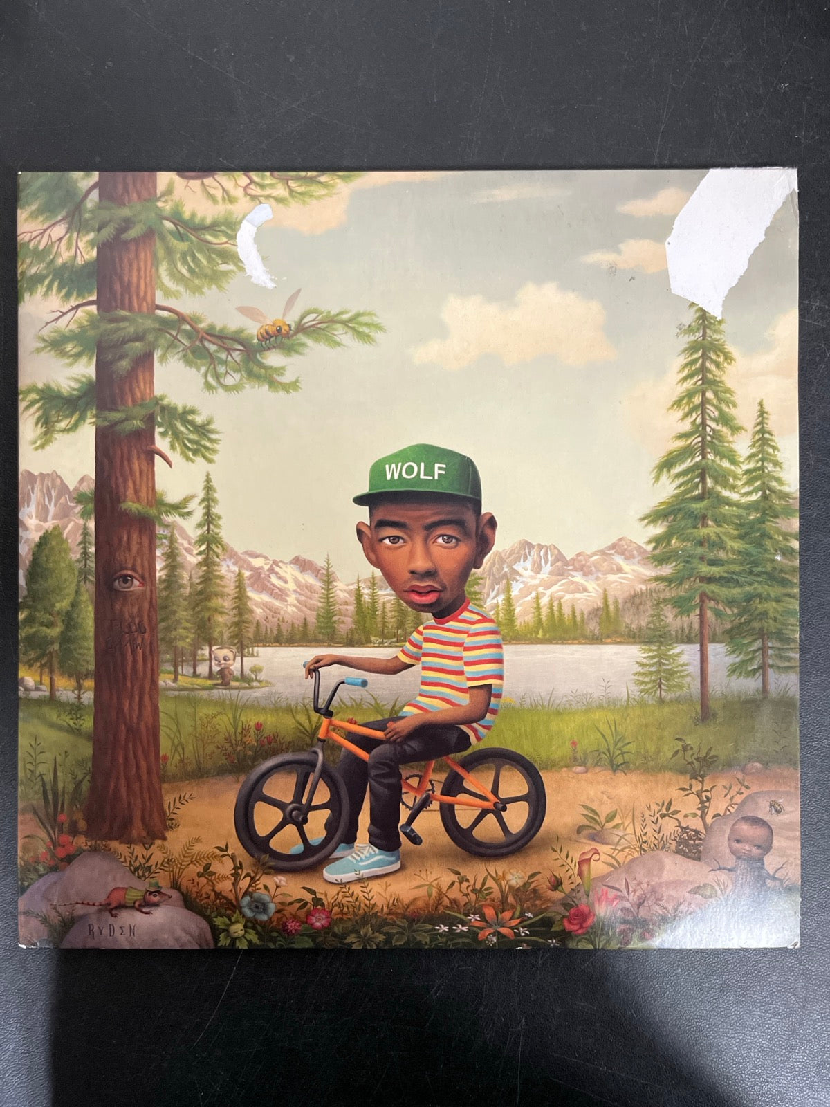 FRONT - Tyler, The Creator - Wolf LE Pink Vinyl USED NOT TESTED