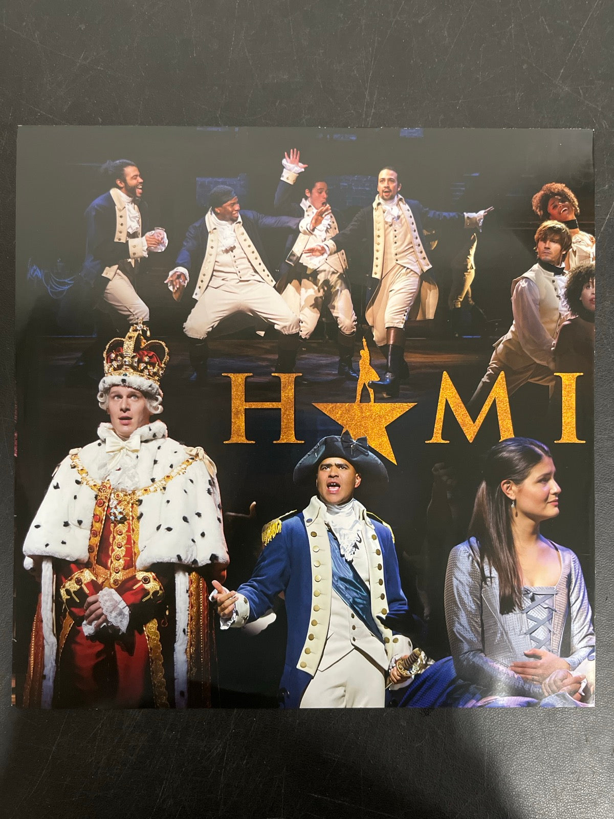 MISC_1 - Lin-Manuel Miranda - Hamilton: 10 Shots LE Red Smoke Vinyl USED NOT TESTED