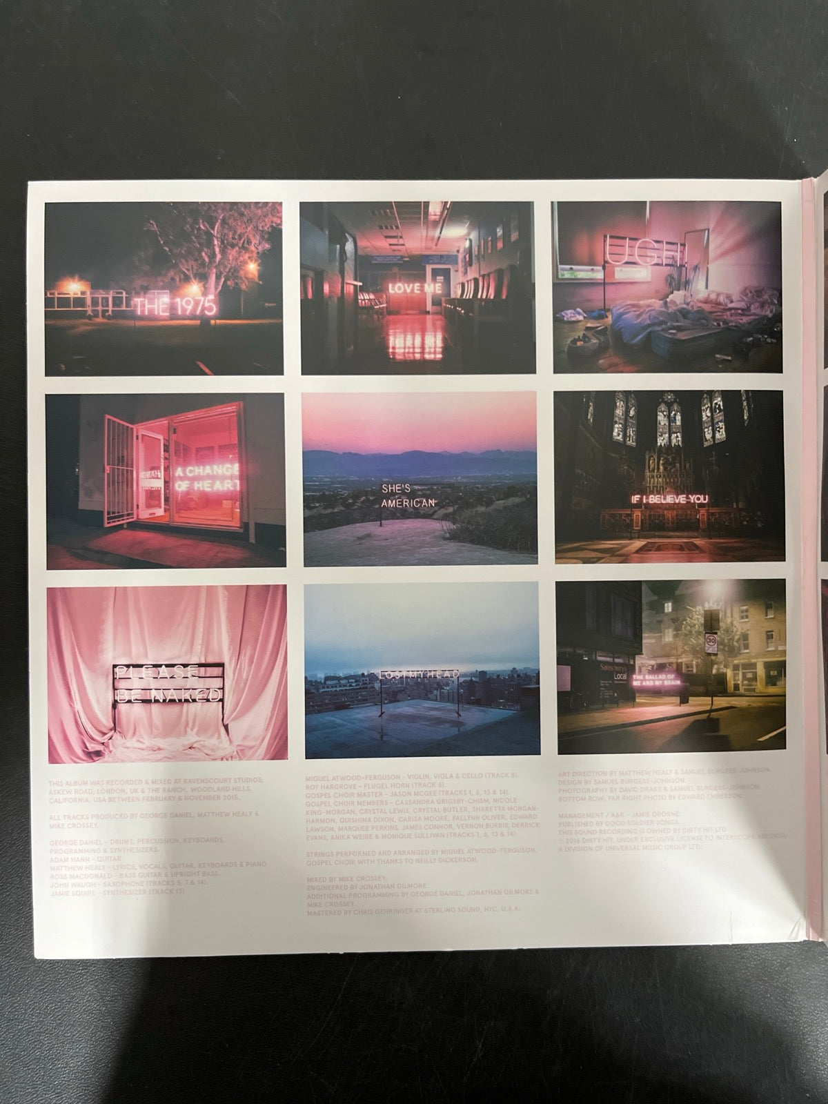 MISC_1 - The 1975 - I Like It When You Sleep ... LE Purple / Pink Vinyl USED NOT TESTED