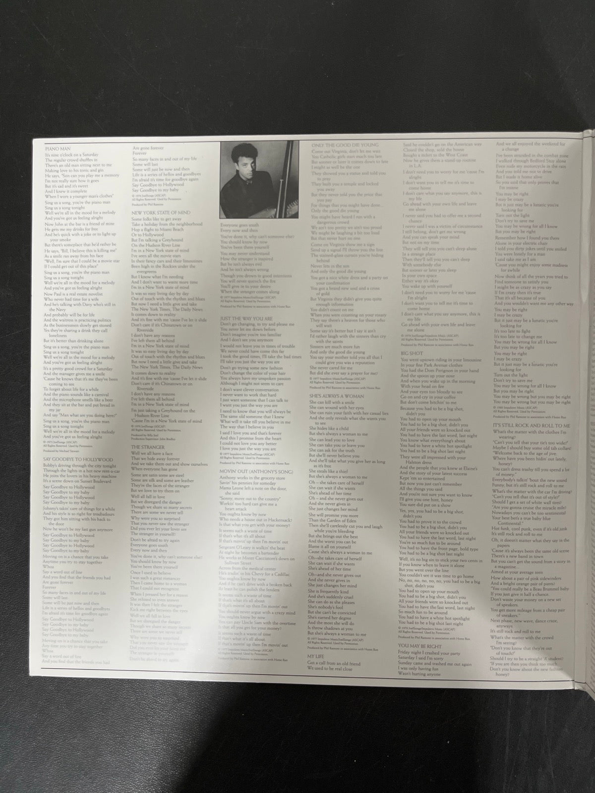 MISC_1 - Billy Joel - Greatest Hits, Volume I & II Black Vinyl USED NOT TESTED