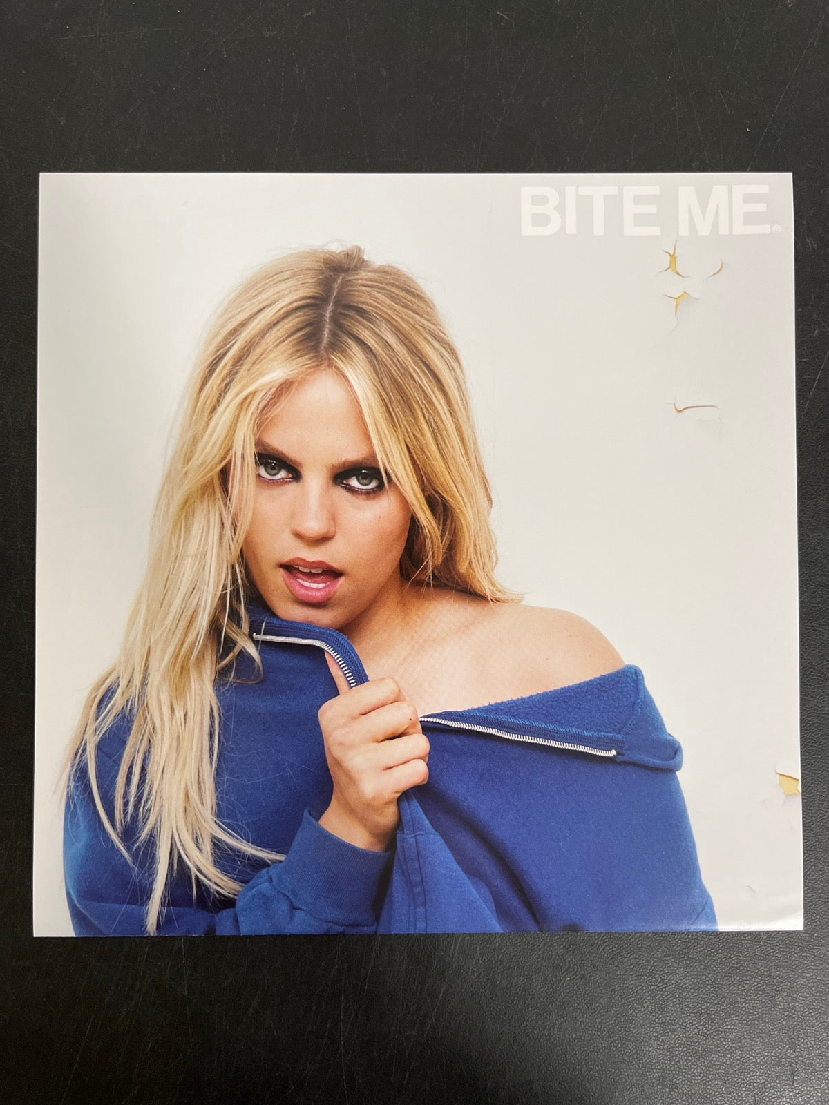 MISC_1 - Reneé Rapp - Bite Me LE Baby Blue Vinyl USED NOT TESTED
