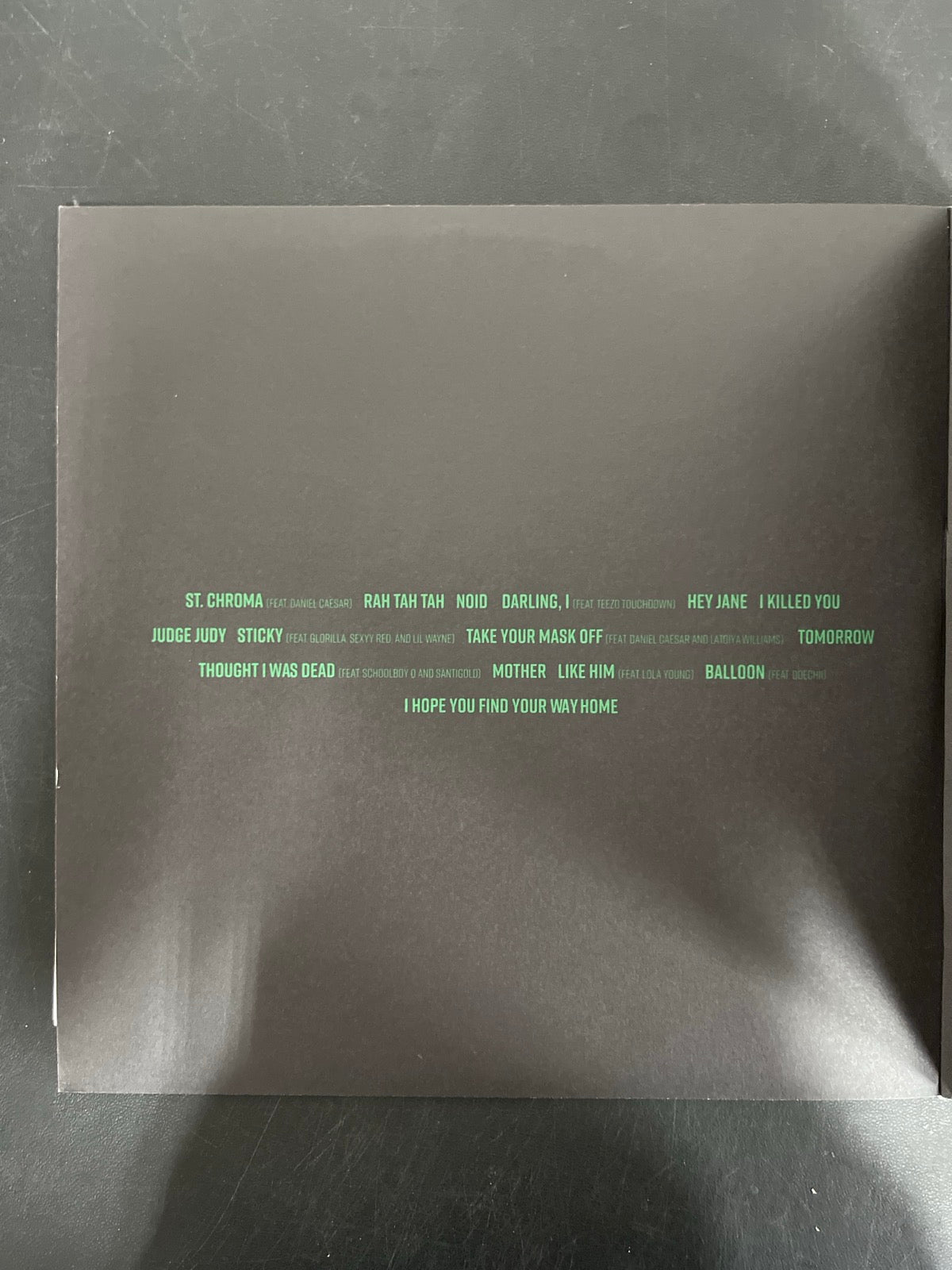 MISC_1 - Tyler, the Creator - Chromakopia 180gm Deluxe Opaque White Vinyl USED NOT TESTED