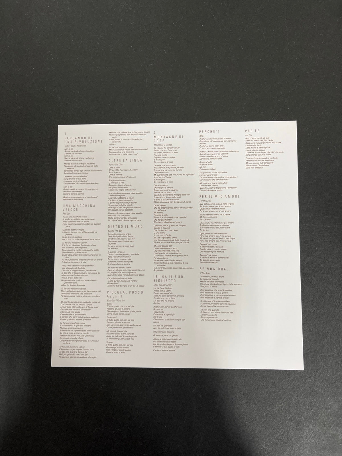 MISC_1 - Chapman - Tracy Chapman Reissue Etched 180 Gram Remastered Vinyl USED NOT TESTED