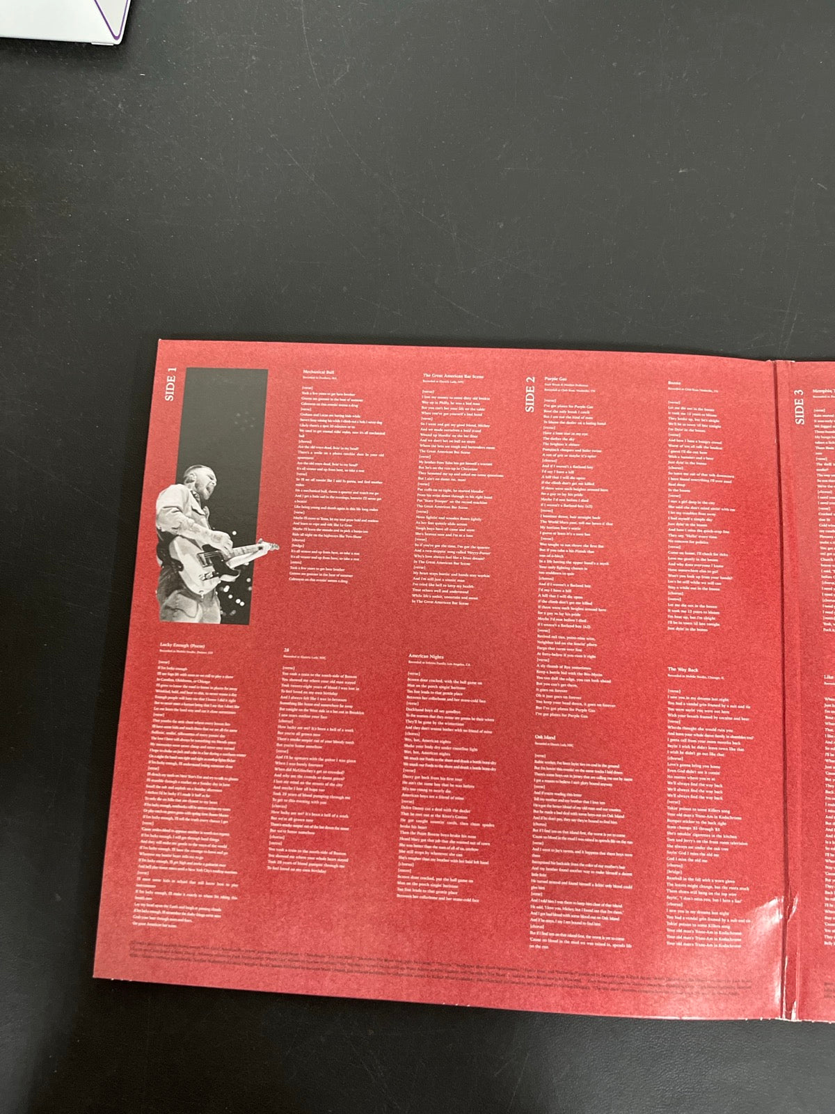 MISC_1 - Zach Bryan - The Great America ... Target Exclusive Etched Vinyl USED NOT TESTED