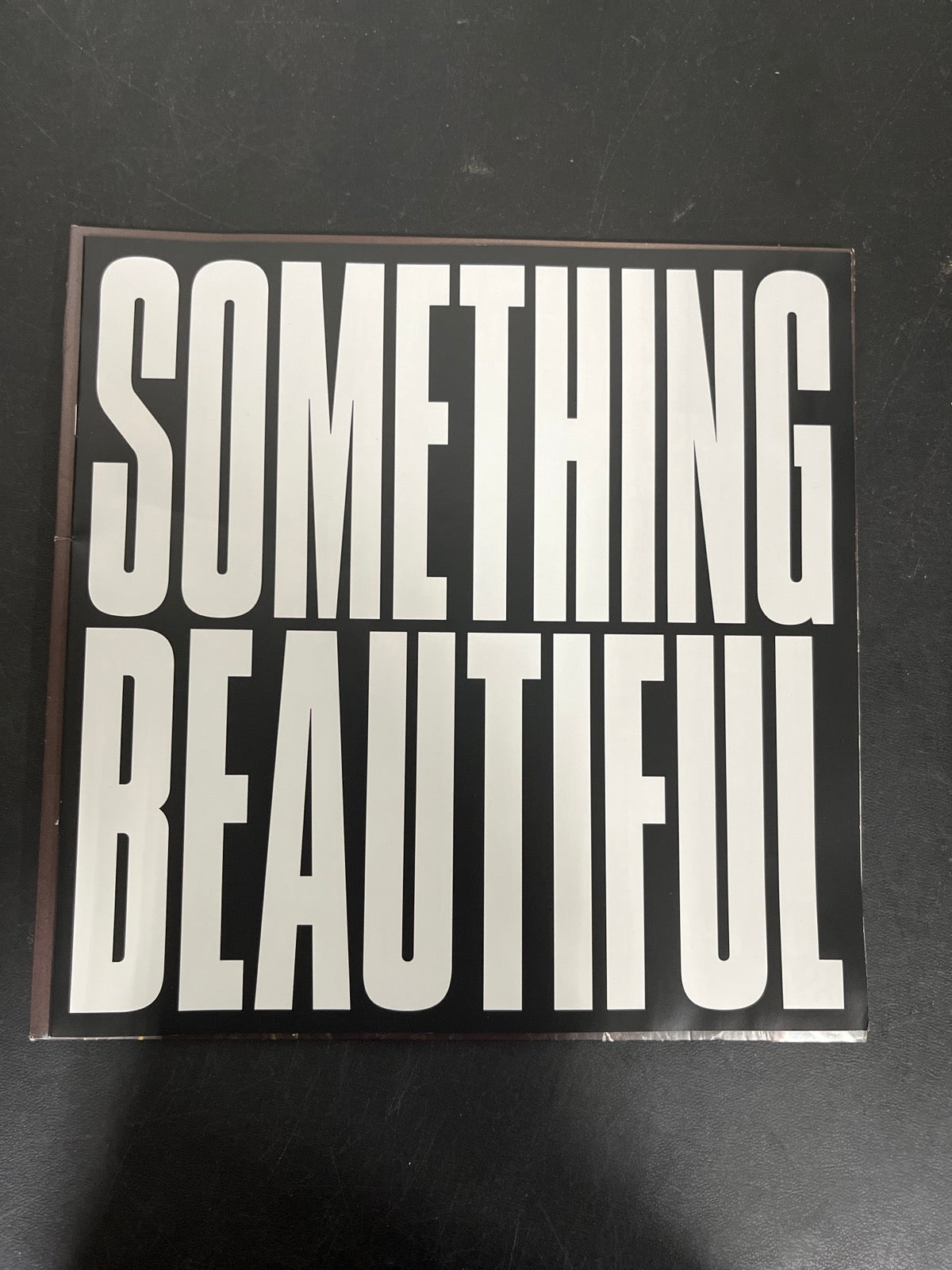 MISC_1 - Miley Cyrus - Something Beautiful LE Clear Vinyl USED NOT TESTED