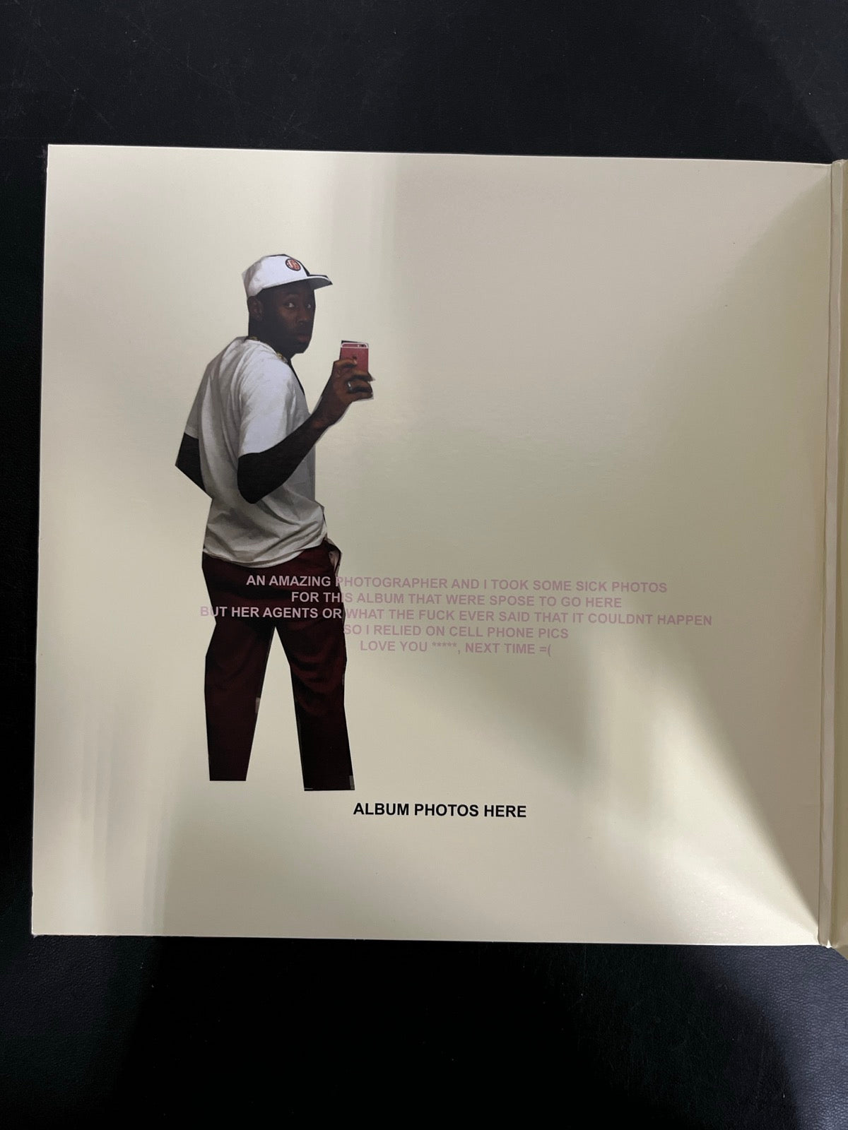 MISC_1 - Tyler, the Creator - Flower Boy LE Vinyl USED NOT TESTED