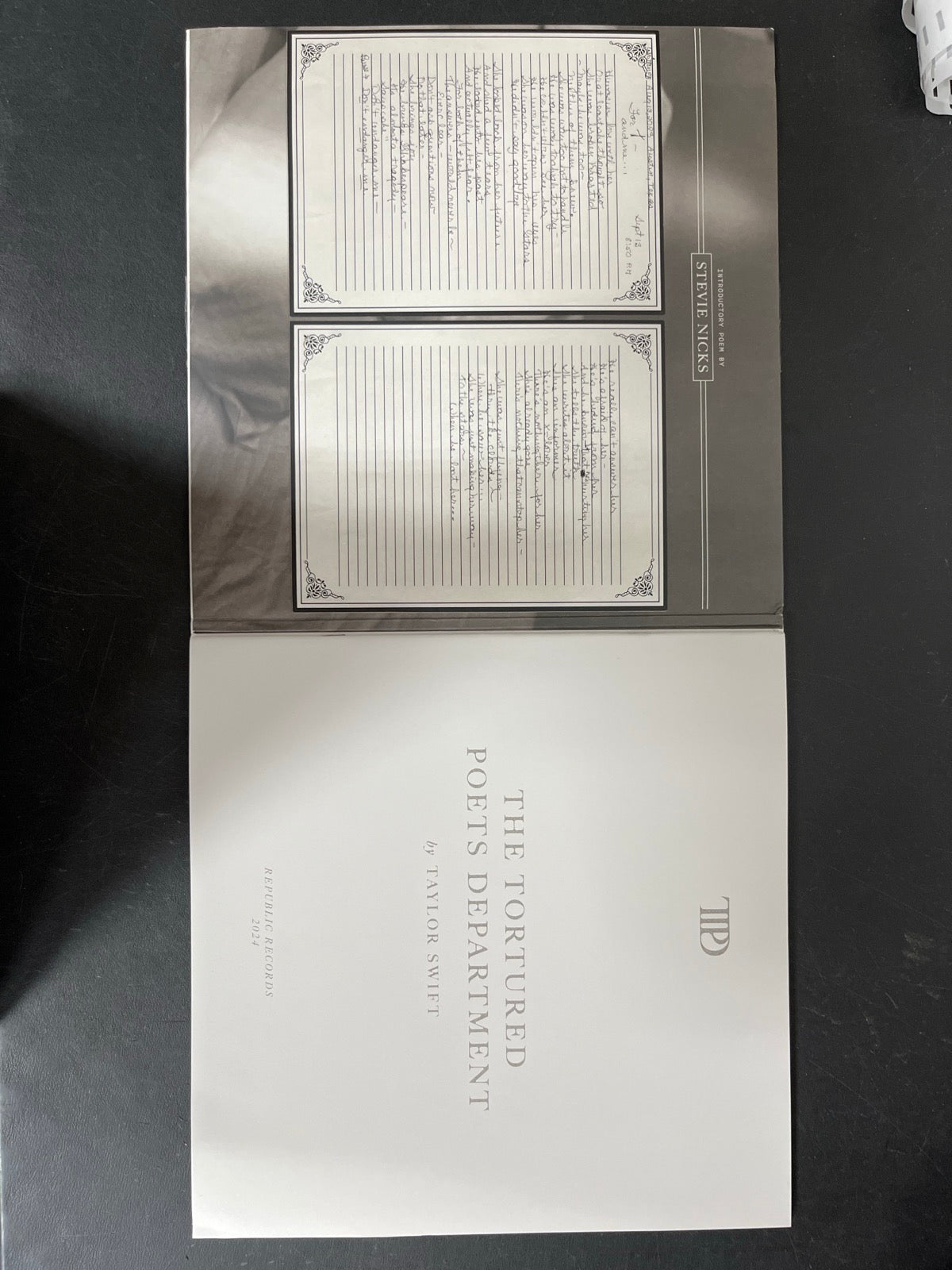 MISC_1 - Taylor Swift - The Tortured ... LE Clear Vinyl SEALED NOT TESTED