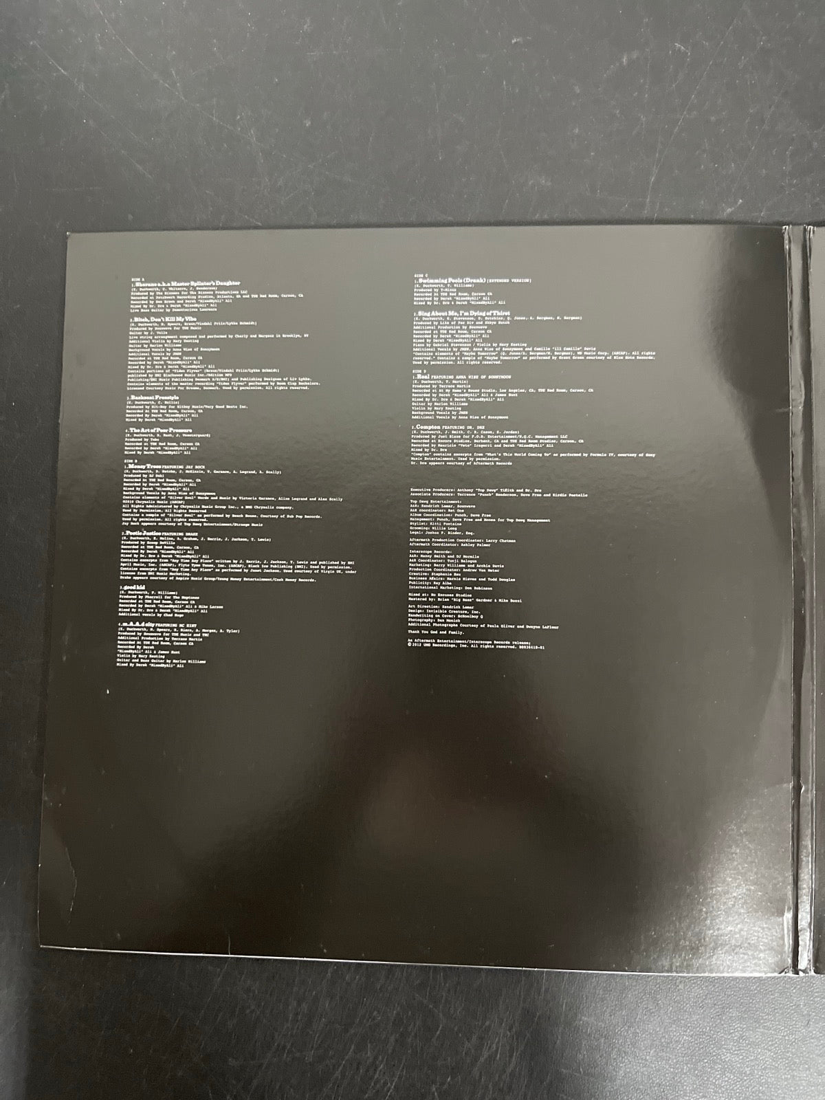 MISC_1 - Kendrick Lamar - good kid, m.A.A.d city LE Red Vinyl USED NOT TESTED