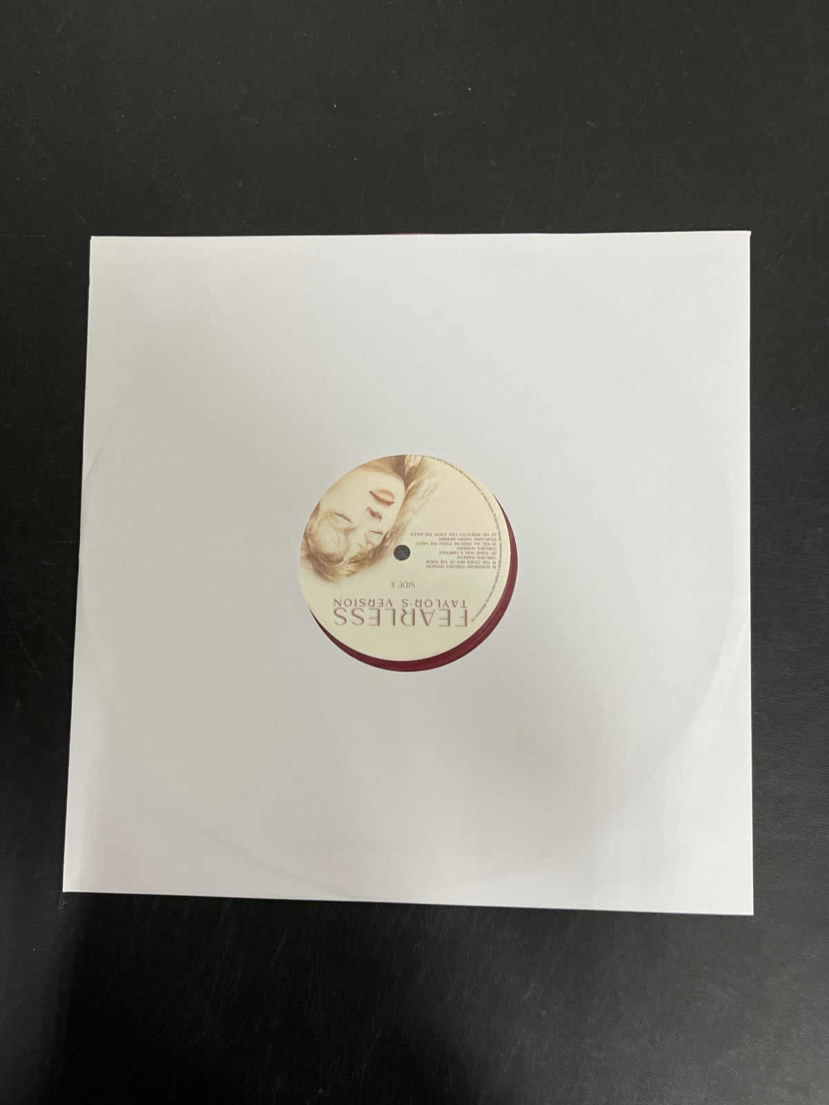 MISC_1 - Taylor Swift - Fearless (Taylor's Version) Red Numbered Vinyl USED NOT TESTED