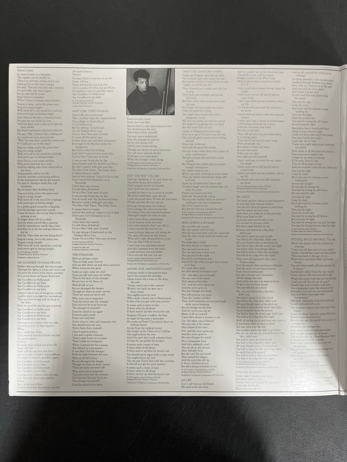 MISC_1 - Billy Joel - Greatest Hits, Volume I & II Black Vinyl USED NOT TESTED