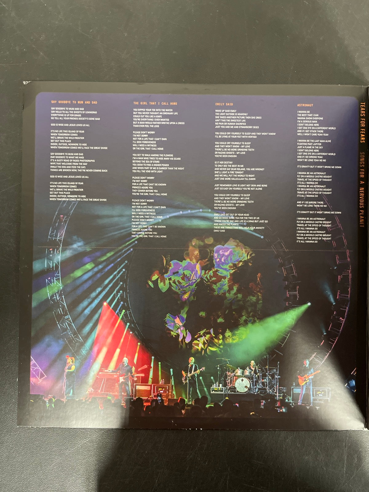 MISC_1 - Tears For Fears - Songs For A Nerv ... LE Watermelon Cream Vinyl USED NOT TESTED