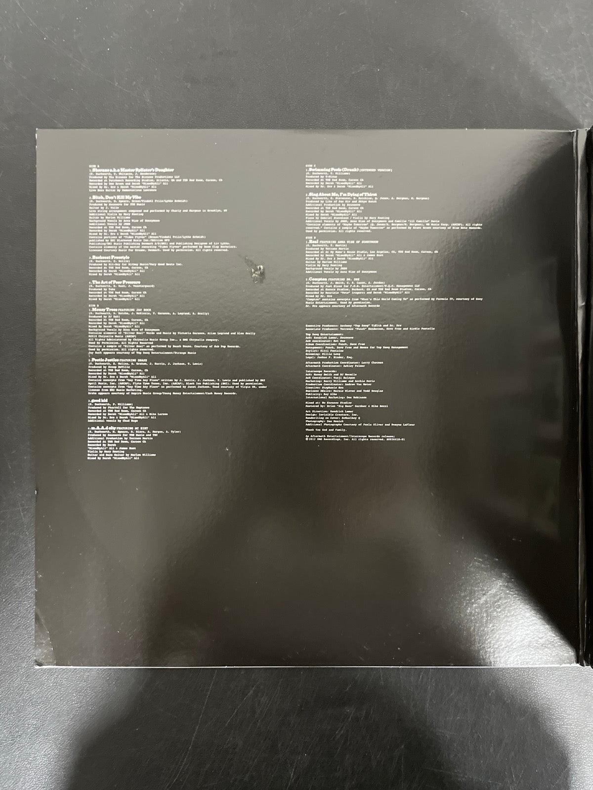 MISC_1 - Kendrick Lamar - good kid, m.A.A.d city LE Red Vinyl USED NOT TESTED
