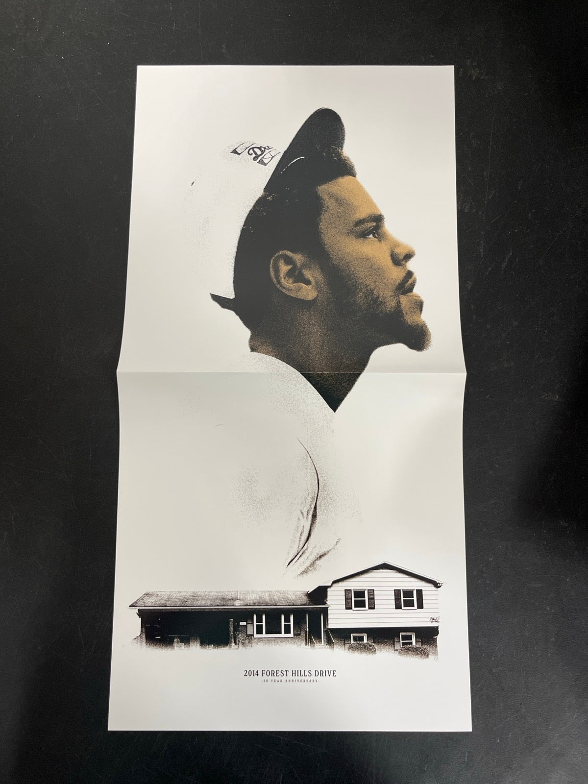MISC_1 - J. Cole - 2014 Forest Hills Drive Anniversary Ed. Red Vinyl USED NOT TESTED